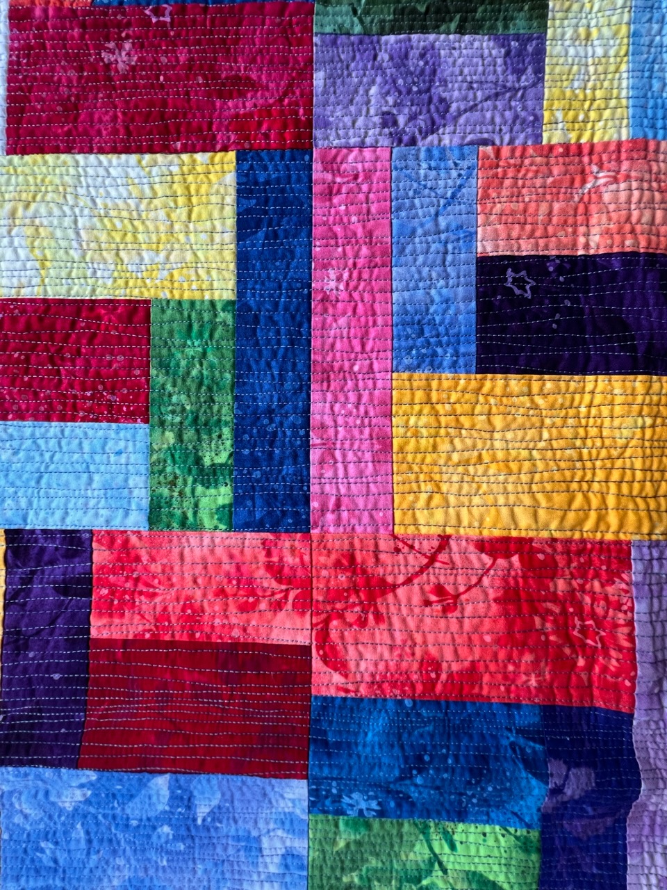 Botanical Rainbow Lap&nbsp;Quilt