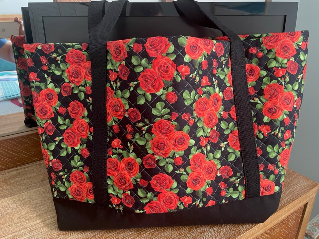Rose Garden Quilted Tote&nbsp;Bag