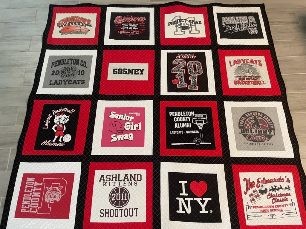 T-Shirt Memory Quilt