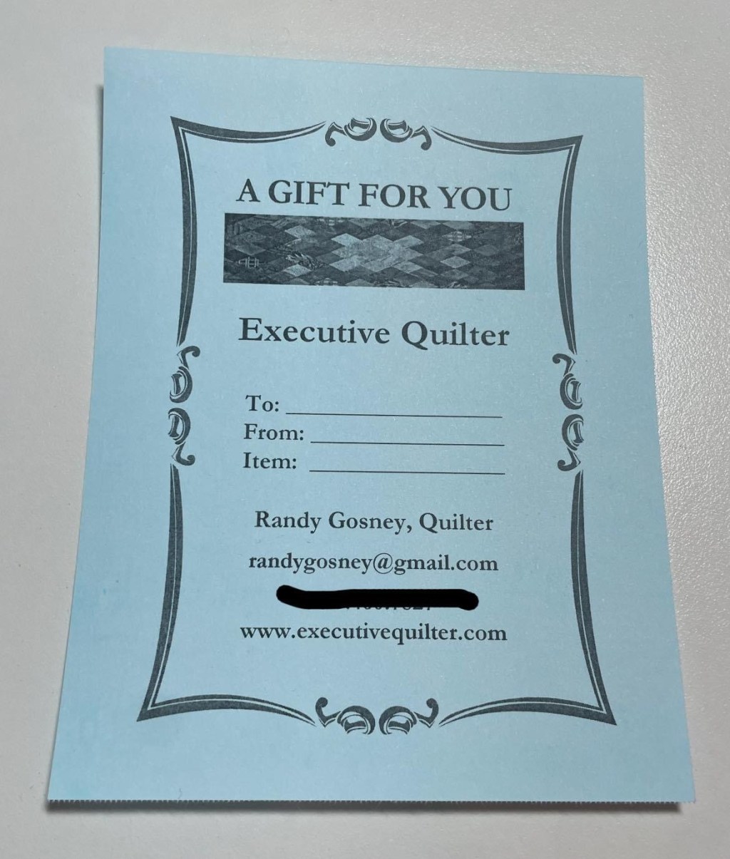 Gift Certificates Available